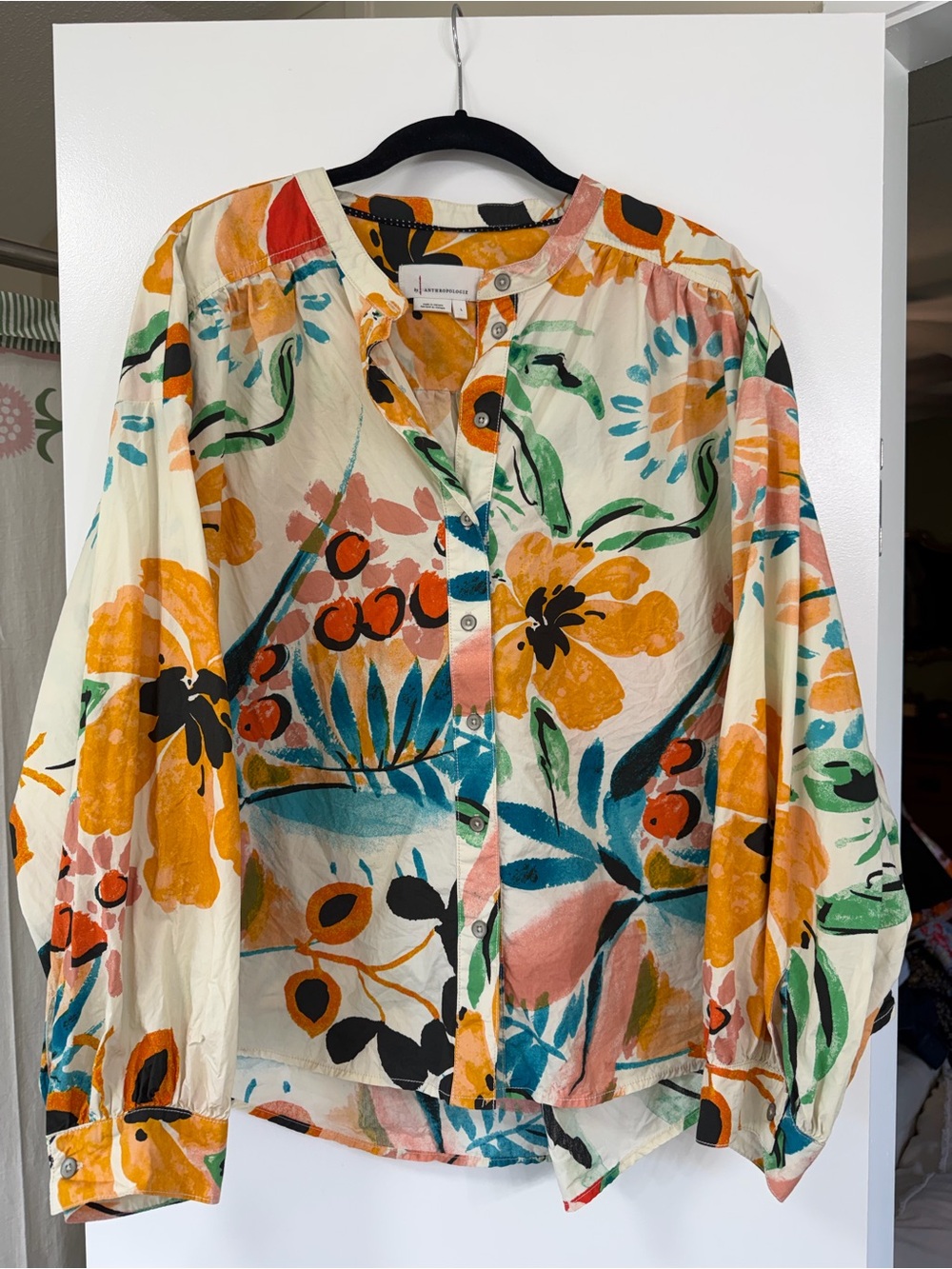Anthropologie Loose Button Down